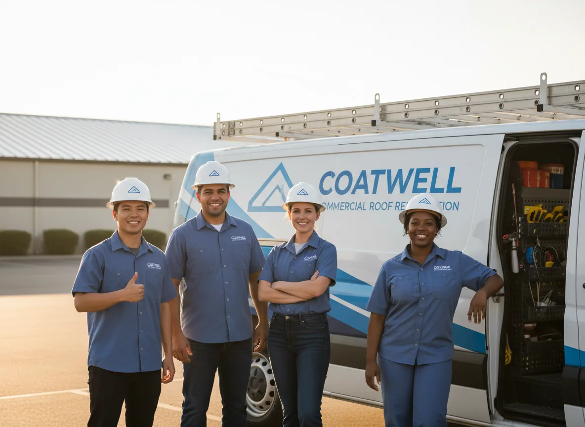 Commercial roof coating company in San Jose, IL